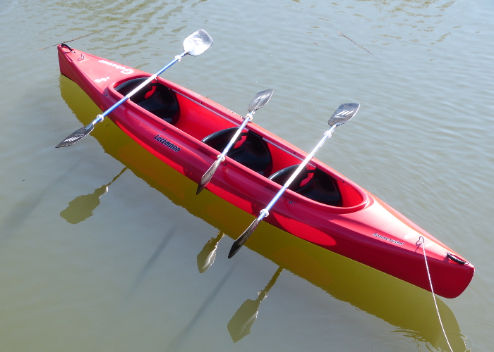 3er-Kajak (2 Erw. + 1 Kind) Lettmann Summerwind